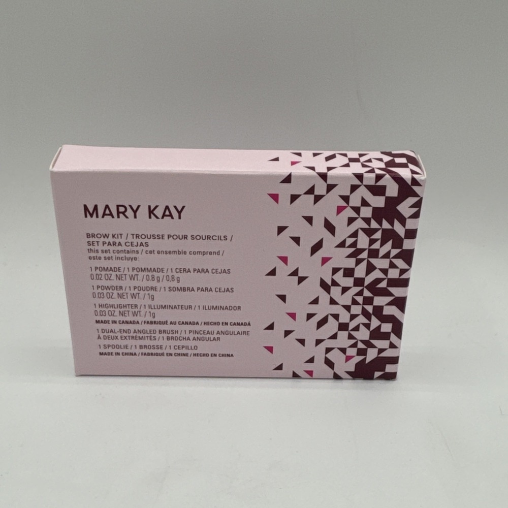 Mary Kay DARK BRUNETTE Brow Kit includes Pomade, Powder & Highlighter NIB